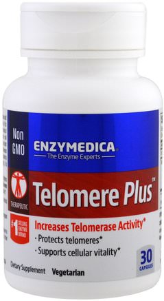 Telomere Plus, 30 Capsules by Enzymedica-Kosttillskott, Antioxidanter