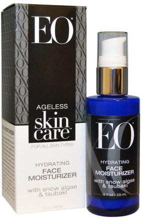 Ageless Skin Care, Hydrating Face Moisturizer, 2 fl oz (59 ml) by EO Products-Skönhet, Ansiktsvård, Hud, Bad, Argan Ansikts Krämer