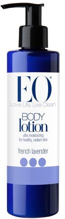Body Lotion, French Lavender, 8 fl oz (236 ml) by EO Products-Bad, Skönhet, Body Lotion