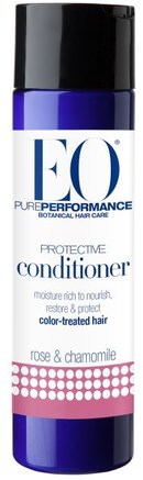 Protective Conditioner, Rose & Chamomile, 8.4 fl oz (248 ml) by EO Products-Bad, Skönhet, Balsam, Hår, Hårbotten, Schampo, Balsam