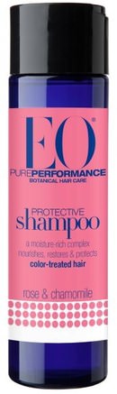Protective Shampoo, Rose & Chamomile, 8.4 fl oz (248 ml) by EO Products-Bad, Skönhet, Schampo, Hår, Hårbotten, Balsam