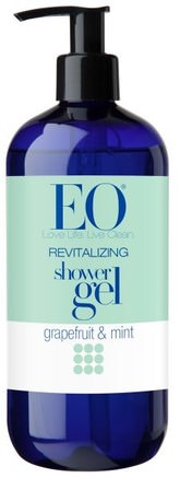 Revitalizing Shower Gel, Grapefruit & Mint, 16 fl oz (473 ml) by EO Products-Bad, Skönhet, Duschgel