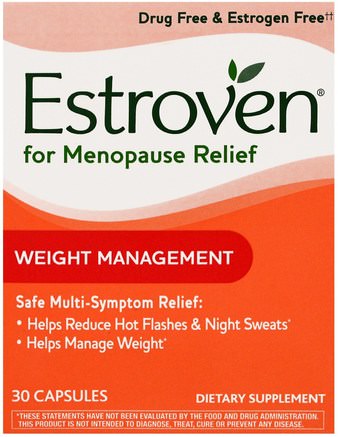 Menopause Relief, Weight Management, 30 Capsules by Estroven-Hälsa, Kvinnor, Klimakteriet