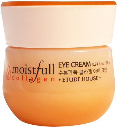 Moistfull Collagen Eye Cream, 0.94 fl oz (28 ml) by Etude House-Bad, Skönhet