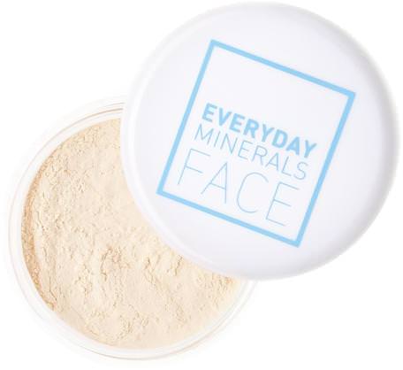 Face, Finishing Powder, Finishing Dust.35 oz (10 g) by Everyday Minerals-Bad, Skönhet, Smink, Vardagliga Mineraler Ansikte, Kompakt Pulver
