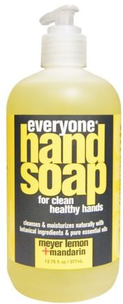 Hand Soap, Meyer Lemon + Mandarin, 12.75 fl oz (377 ml) by Everyone-Bad, Skönhet, Tvål