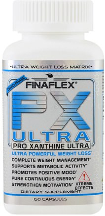 PX Ultra, 60 Capsules by Finaflex-Hälsa, Kost, Viktminskning