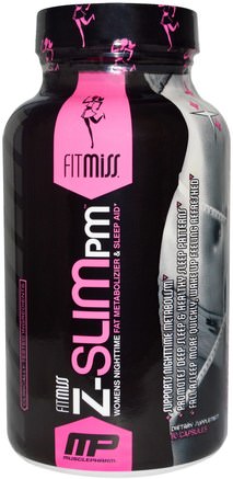 Z-Slim PM, 60 Capsules by FitMiss-Sport, Kvinnors Sportprodukter, Viktminskning, Kost