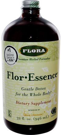 Flor Essence, 32 fl oz (946 ml) by Flora-Hälsa, Detox, Flora-Essens
