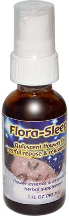 Flora-Sleep, Flower Essence & Essential Oil, 1 oz (30 ml) by Flower Essence Services-Kosttillskott, Sömn