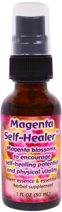 Magenta Self-Healer, Flower Essence & Essential Oil, 1 fl oz (30 ml) by Flower Essence Services-Sverige