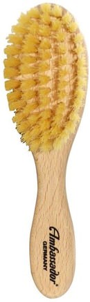 Ambassador Hairbrushes, Baby, Natural bristle Wood, 1 Hair Brush by Fuchs Brushes-Barns Hälsa, Bebis, Barn, Hårborstar