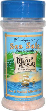 Himalayan Pink Sea Salt, 8.75 oz (248 g) by Fun Fresh Foods-Mat, Kryddor Och Kryddor, Salt Naturligt Salt