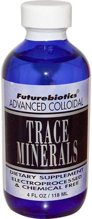 Advanced Colloidal, Trace Minerals, 4 fl oz (118 ml) by FutureBiotics-Kosttillskott, Mineraler, Spårmineraler