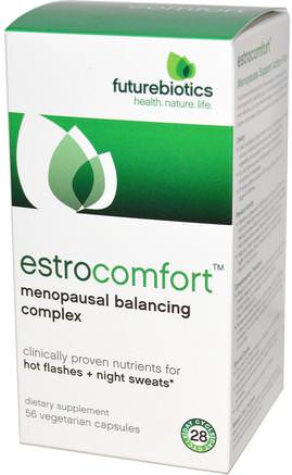 EstroComfort, Menopausal Balancing Complex, 56 Veggie Caps by FutureBiotics-Hälsa, Kvinnor, Klimakteriet