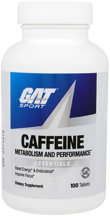 Caffeine Metabolism and Performance, Essentials, 100 Tablets by GAT-Viktminskning, Kost