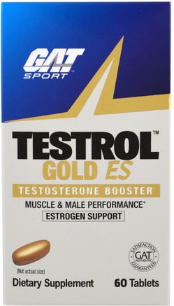 Testrol Gold ES, Testosterone Booster, 60 Tablets by GAT-Sport, Hälsa, Män