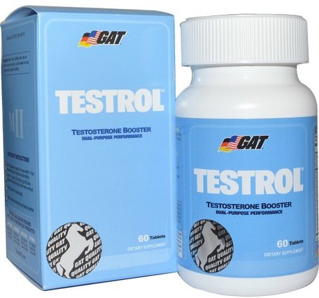 Testrol, Testosterone Booster, 60 Tablets by GAT-Hälsa, Män, Testosteron