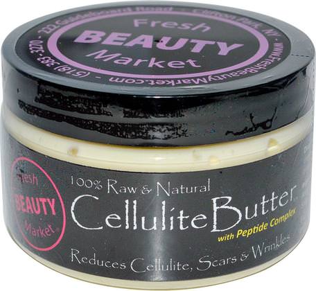 Fresh Beauty Market, Cellulite Butter, 4 oz by Greensations-Hälsa, Hud, Celluliter