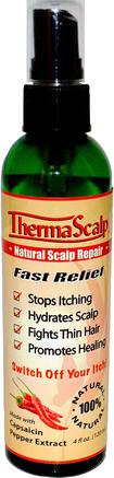 ThermaScalp, Natural Scalp Repair, 4 fl oz (120 ml) by Greensations-Bad, Skönhet, Hår, Hårbotten, Hårvård