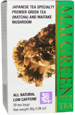 Mai Green Tea, 20 Tea Bags, 1.08 oz (30 g) by Mushroom Wisdom-Mat, Örtte, Grönt Te
