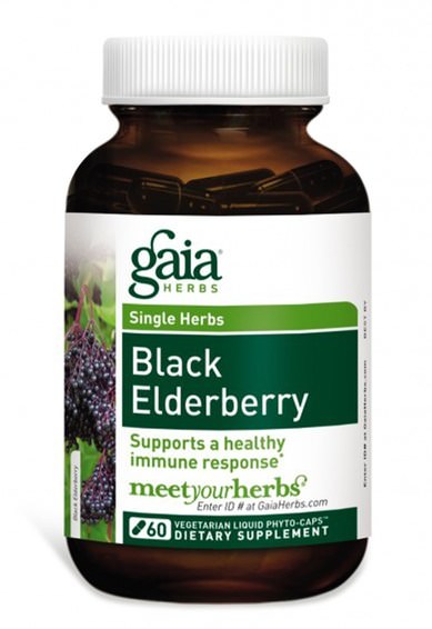 Hälsa, Kall Influensa Och Viral, Elderberry (Sambucus)