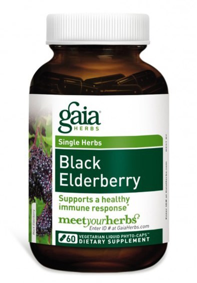 Hälsa, Kall Influensa Och Viral, Elderberry (Sambucus)