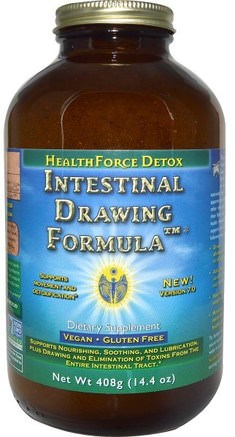Intestinal Drawing Formula, Version 7.0, 14.4 oz (408 g) by HealthForce Nutritionals-Hälsa, Detox