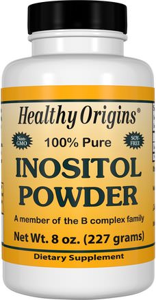 Inositol Powder, 8 oz (227 g) by Healthy Origins-Vitaminer, Inositol