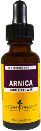 Arnica, Whole Flower, 1 fl oz (30 ml) by Herb Pharm-Örter, Arnica Montana