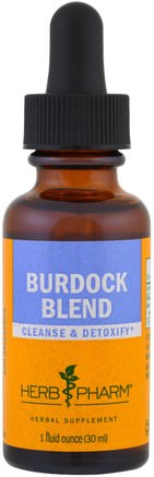 Burdock Blend, 1 fl oz (30 ml) by Herb Pharm-Örter, Burdock Rot