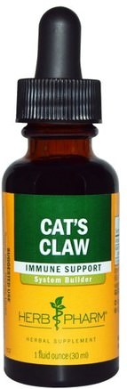 Cats Claw, 1 fl oz (30 ml) by Herb Pharm-Örter, Katter Klo (Ua De Gato)