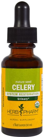 Celery, 1 fl oz (30 ml) by Herb Pharm-Örter, Selleri Frön