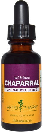 Chaparral, 1 fl oz (30 ml) by Herb Pharm-Örter, Chaparral
