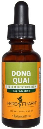 Dong Quai, 1 fl oz (30 ml) by Herb Pharm-Hälsa, Klimakteriet, Dong Quai