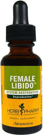 Female Libido, 1 fl oz (30 ml) by Herb Pharm-Hälsa, Kvinnor