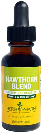 Hawthorn Blend, 1 fl oz (30 ml) by Herb Pharm-Örter, Hagtorn