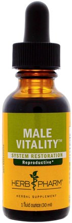 Male Vitality, 1 fl oz (30 ml) by Herb Pharm-Hälsa, Män