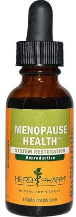 Menopause Health, 1 fl oz (29.6 ml) by Herb Pharm-Hälsa, Kvinnor, Klimakteriet