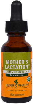 Mothers Lactation, 1 fl oz (30 ml) by Herb Pharm-Hälsa, Kvinnor, Graviditet