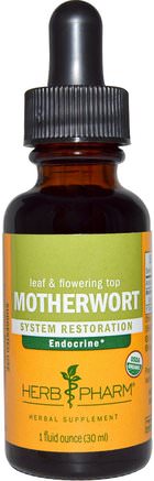 Motherwort, 1 fl oz (30 ml) by Herb Pharm-Örter, Motherwort