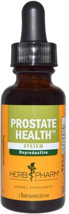 Prostate Health, System, 1 fl oz (30 ml) by Herb Pharm-Hälsa, Män, Prostata