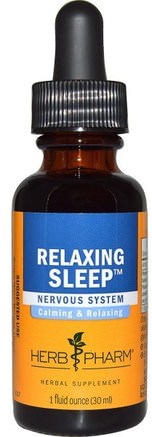 Relaxing Sleep, 1 fl oz (30 ml) by Herb Pharm-Kosttillskott, Sömn