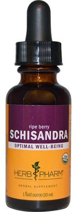 Schisandra, Ripe Berry, 1 fl oz (30 ml) by Herb Pharm-Örter, Schizandra (Schisandra)