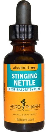 Stinging Nettle, Alcohol-Free, 1 fl oz (30 ml) by Herb Pharm-Örter, Nässlor Stinging, Nässla Rot