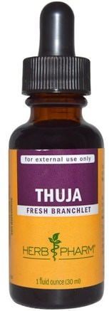 Thuja, 1 fl oz (30 ml) by Herb Pharm-Örter, Thuja