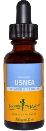Usnea, 1 fl oz (30 ml) by Herb Pharm-Örter, Usnea