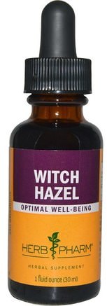 Witch Hazel, 1 fl oz (30 ml) by Herb Pharm-Hälsa, Hud, Häxhasel