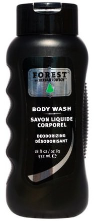 Body Wash, Forest, 18 fl oz (532 ml) by Herban Cowboy-Bad, Skönhet, Duschgel