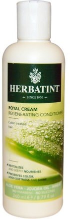 Royal Cream Conditioner, Aloe Vera, Jojoba Oil, Wheat, 8.79 fl oz (260 ml) by Herbatint-Bad, Skönhet, Balsam, Hår, Hårbotten, Schampo, Balsam